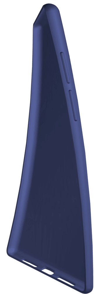 Spello Silk Matt kryt s krúžkom pre Samsung Galaxy A22 5G 58410101300003 - čierny/modrý krúžok